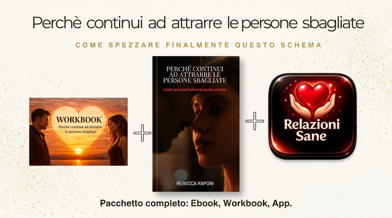 Pacchetto completo Relazioni Sane: Ebook, Workbook e App